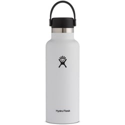 Hydro Flask 18oz Standard Mouth Flex Cap 532 ml - white