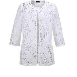 GOLDNER Jerseyblazer Weiß 44