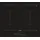 Bosch HERDSET Bosch Backofen Teleskopauszug mit Induktionskochfeld Bratsensor - autark, 60 cm - Schwarz