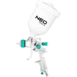 Neo Tools Spritzpistole Obertank 0,6 l Düse 1,4 mm HVLP