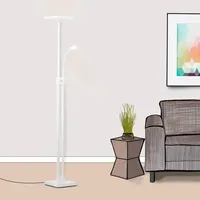 Deckenfluter - Stehlampe dimmbar, Leselampe - 230cm Warmweißes Licht