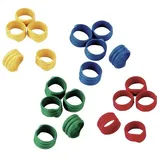 Kerbl Spiralring Zur Identifizierung Von Hщhnern, Truthhne Und Phaisanes, Unterschiedlichen Farben, 16 Mm, Verpackung 100 Einheiten - Kerbl