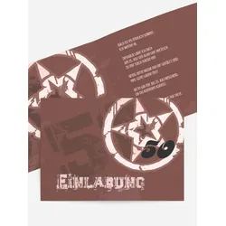 Einladungskarten Geburtstag selbst gestalten mit Spruch und Fotos im Onlinedesigner bei Meine-Kartenmanufaktur.de