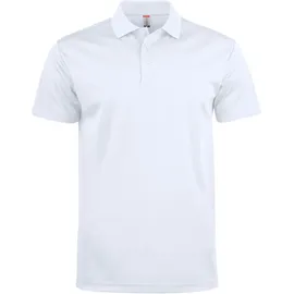 Clique Basic Active Polo - weiß 4XL
