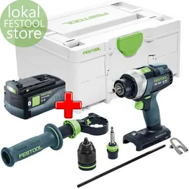 Festool TPC 18/4 I-Basic-5.2 QUADRIVE Akku-Schlagbohrschrauber inkl. Koffer + Akku 5.2Ah (577053)