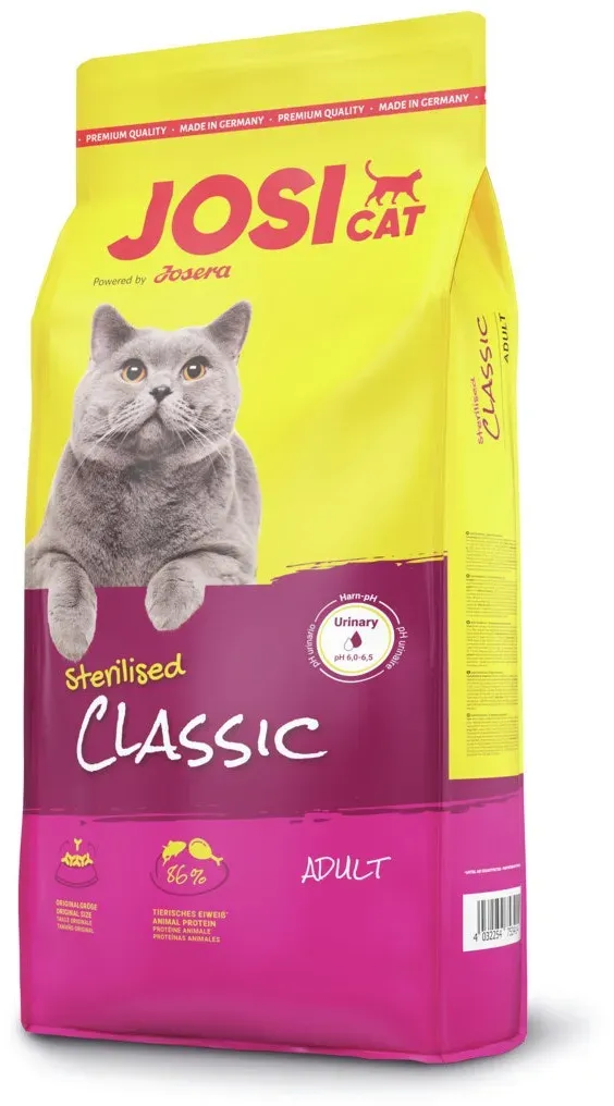 Josera JosiCat Sterilised Classic Katzentrockenfutter 10kg