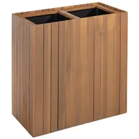 prestige home living outdoor Pflanzkübel 57 x 30 x 64 cm Braun