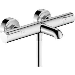 hansgrohe Ecostat Element Wannenthermostat Aufputz, Badarmaturen, chrom