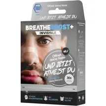 breatheboost+ Invisible Nasenpflaster Transparent