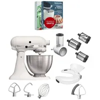 KitchenAid Classic 5K45SS weiß inkl. Paket 3