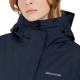Didriksons Damen Frida 7 Parka (Größe XL, blau)