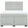 vidaXL Boxspringbett 140 x 200 cm Hellgrau