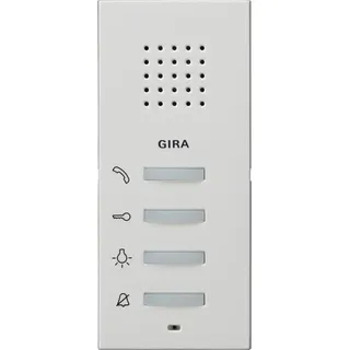 Gira Wohnungsstation AP 1250 27 reinweiß seidenmatt