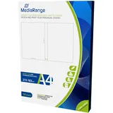 MediaRange Einleger für DVD-Hüllen 50 DIN A4 Bögen / Pack