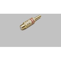 BKL Electronic 0101106 Cinch-Steckverbinder Kupplung, gerade Polzahl: 2 Mono