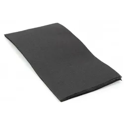Schachtel mit 1200 Papierservietten Tip Point 40x40 gefaltet 1/8 Farbe Schwarz