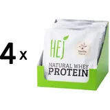HEJ Natural Natural Whey Protein (12x30g) Vanilla - Eiweiße EINHEITSFARBE 0.38 kg