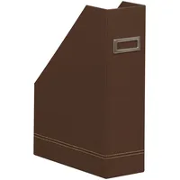 Rhodia Stehsammler aus Kunstleder, 10x25x31cm - Bronze