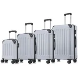 yonsly Koffer-Set 4-tlg. silber