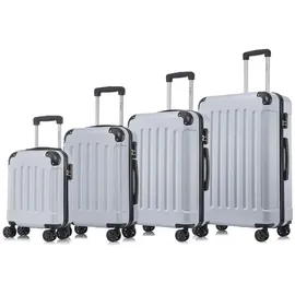yonsly Koffer-Set 4-tlg. silber