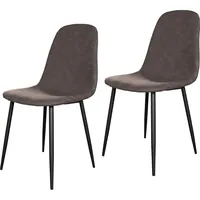 Hti-Living Stuhl Savannah PU 2er-Set