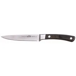Napoleon Steak Messer mit Wellenschliff & 12 cm Klinge, harte Edelstahl-Klinge, Palisanderholzgriff