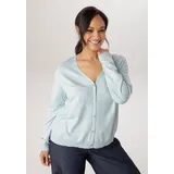 aniston plus Strickjacke hellblau 54
