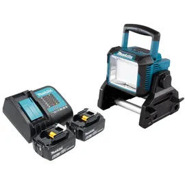 Makita DEADML 811 SG Akku Baustrahler 14,4 / 18 V 3000 lm LED + 2x Akku 6,0 Ah + Ladegerät