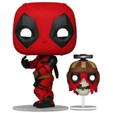 Funko Pop! & - Deadpool Wolverine Deadpool with Headpool Vinyl