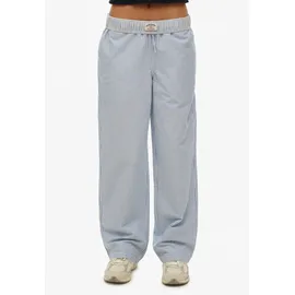 Superdry Cargohose Relaxed Fit Gestreift Blau XS