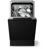 Klarstein Velaire Einbau-Geschirrspüler (vollintegrierbar, 450 mm breit)