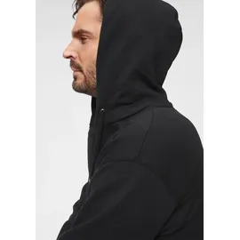 FRUIT OF THE LOOM Kapuzensweatjacke Herren Schwarz M