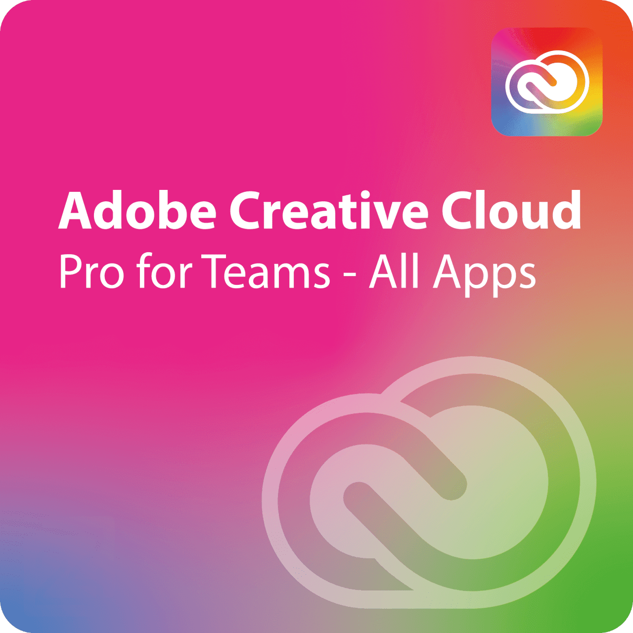 Adobe Creative Cloud All Apps - Pro for Teams