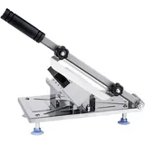 Restokki Brotschneidemaschine Allesschneider currywurst schneider wurstschneider, Wurstschneidemaschine Edelstahl Rindfleisch Hammel Rollen Schneidemaschine Für Hot Pot Liebhaber zu Hause