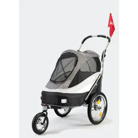 InnoPet Hundeanhänger schwarz/silber