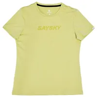 Saysky Damen Logo Pace T-Shirt grün