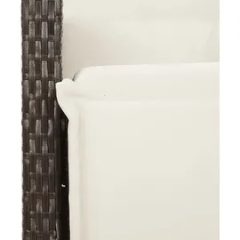 vidaXL Gartensessel 58 x 33 x 58 cm braun 2 St.