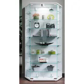 VCM Standvitrine Cenila 83 x 17 x 114 cm Glas