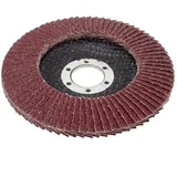 Vago-Tools 10x Fächerschleifscheiben 125mm flach K40 Braun