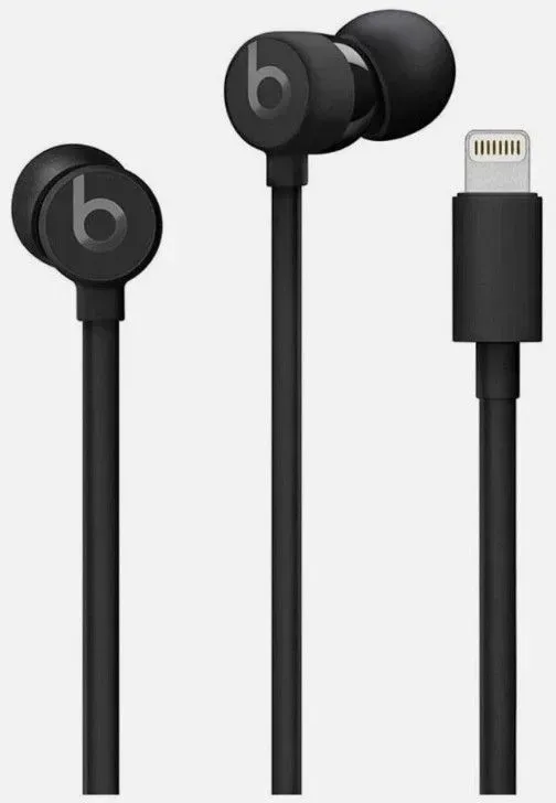 Beats urBeats3 Lightning – In-Ear Sport Kopfhörer für iOS in Schwarz