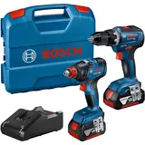 Bosch GDX 18V-200 + GSR 18V-55 Professional + L-Boxx + 2 x 4.0 Ah 06019J2207