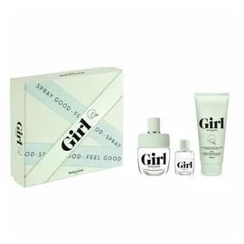 Rochas Girl Eau de Toilette 100 ml + Eau de Toilette 7,5 ml + Body Lotion 100 ml Geschenkset