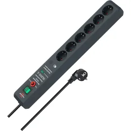 Brennenstuhl Steckdosenleiste 6-fach 3 m Anthrazit 1 St.