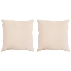 vidaXL KopfKissen 80 x 80 cm Beige