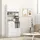 Homcom Küchenbuffet Hochschrank 80 x 35 x 180 cm Weiß