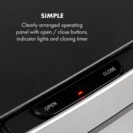 Klarstein Touchless 72 l silber