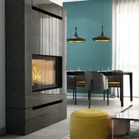 AZURA HOME DESIGN Kamineinsatz aus Stahl KRATKI NADIA 12