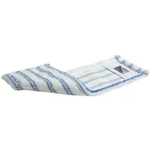 SPRiNTUS Wischbezug Mikrofasermopp 50 cm Weiß/Blau