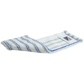 SPRiNTUS Wischbezug Mikrofasermopp 50 cm Weiß/Blau