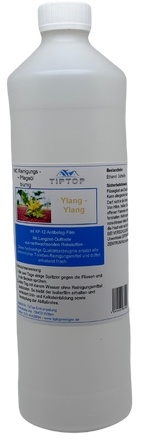 TIPTOP WC Reinigungs- und Pflegeöl - blumig -1 Liter - mehrere Duftnoten zur Auswahl: Ylang
